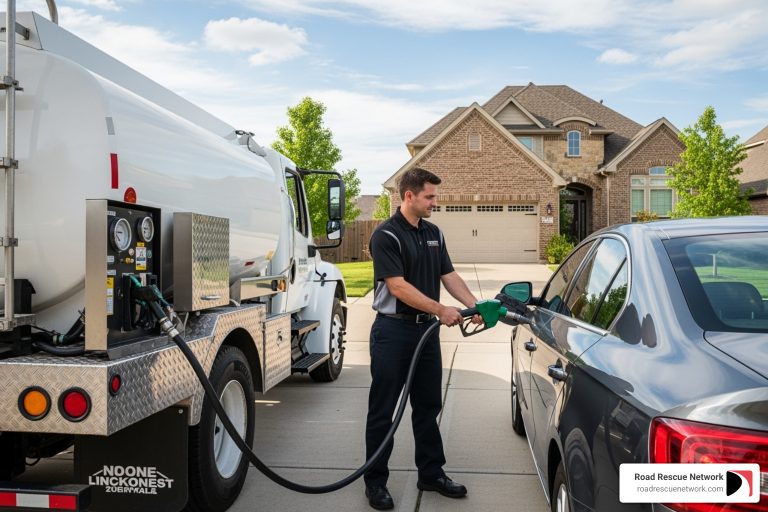 petrol delivery at doorstep