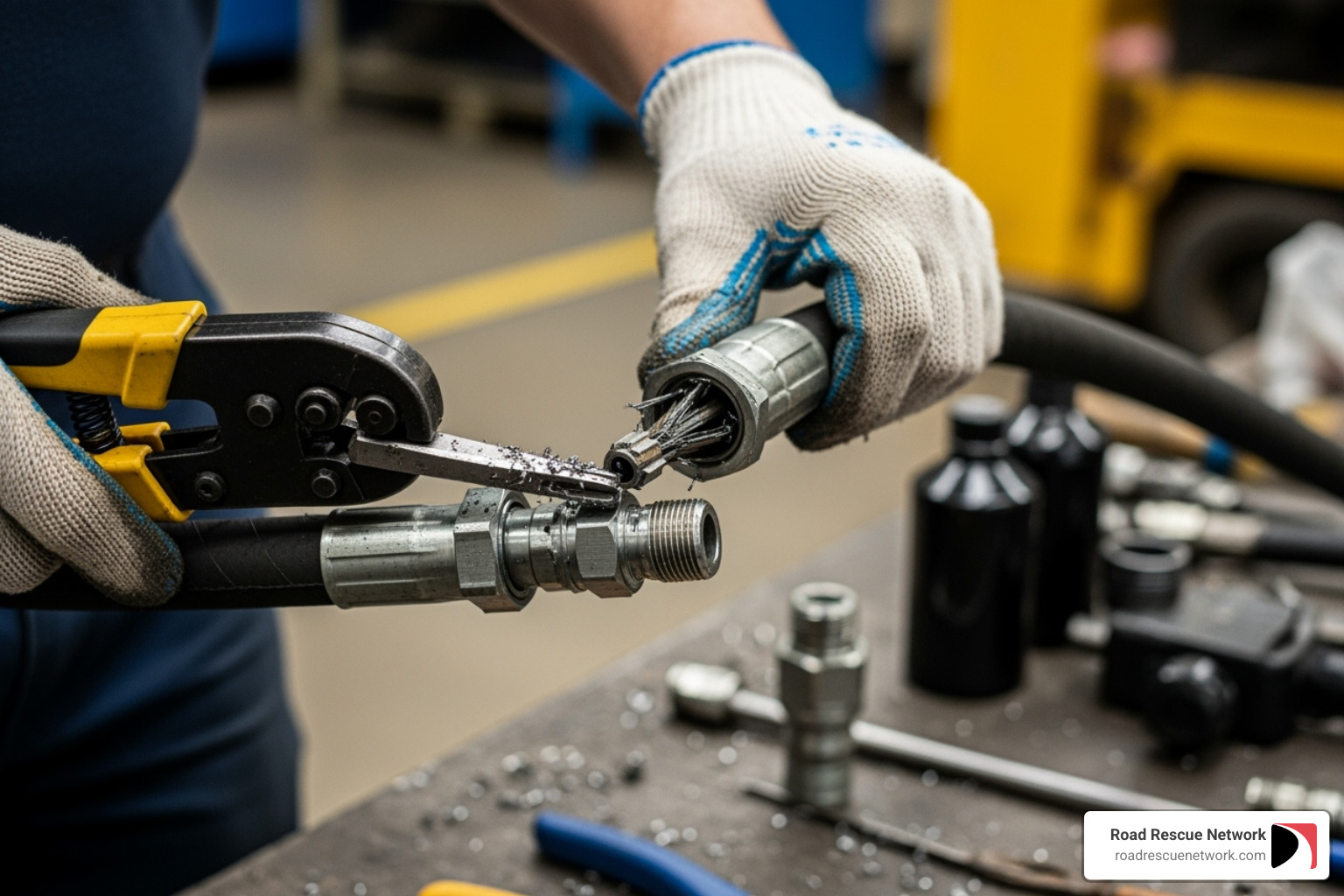 hydraulic hose repair