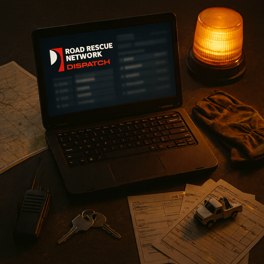 Dispatch setup for roadside assistance