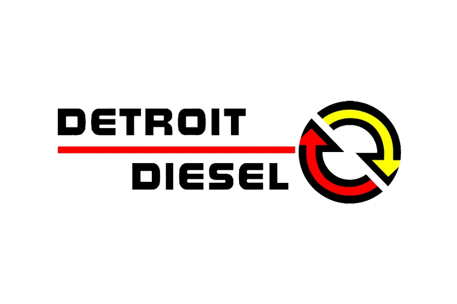 Logo featuring Detroit Diesel branding