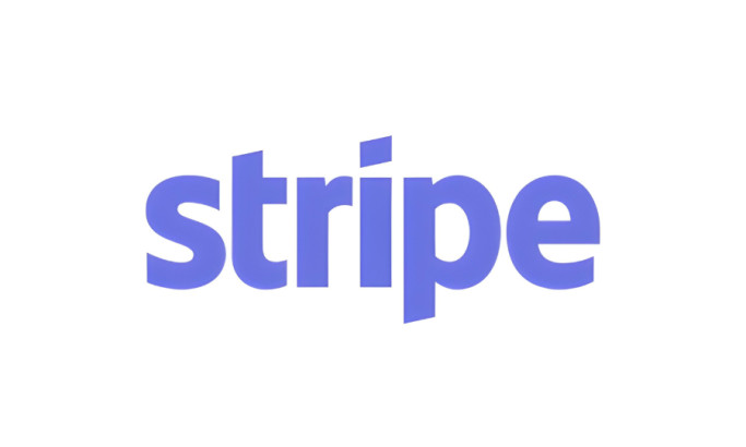 The image shows the word stripe in bold, lowercase letters with a modern, rounded font, colored in a light purple shade on a white background—perfect for branding Roadside Assistance Dispatch services.